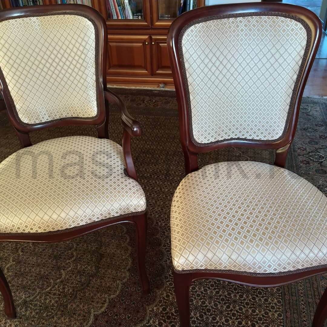 Перетяжка кресла и стульев