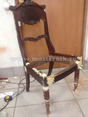 Ремонт деревянных стульев