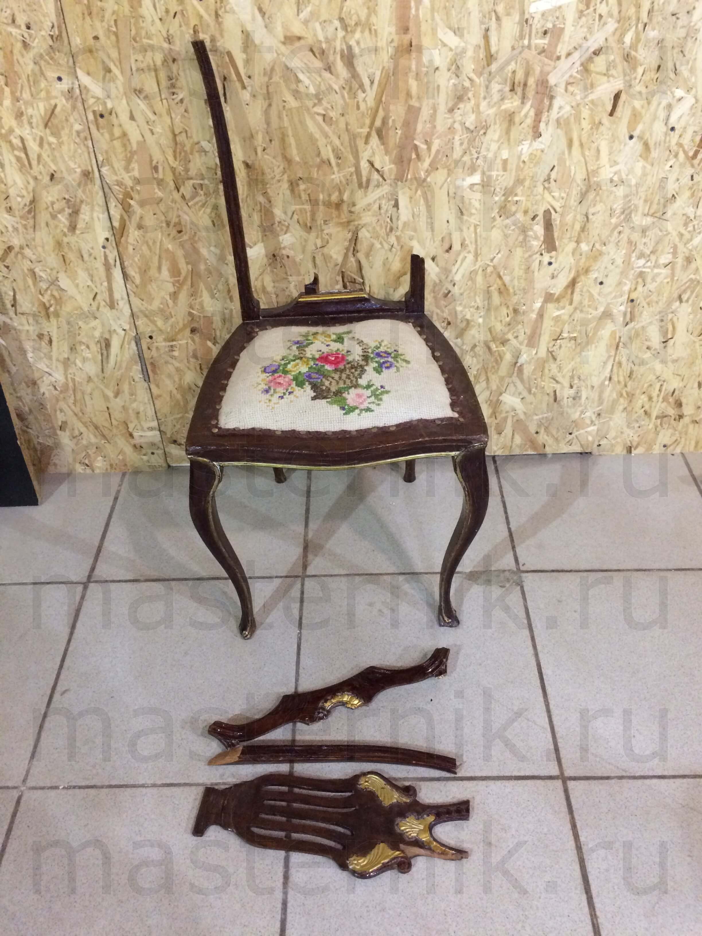 Реставрация антикварного стула