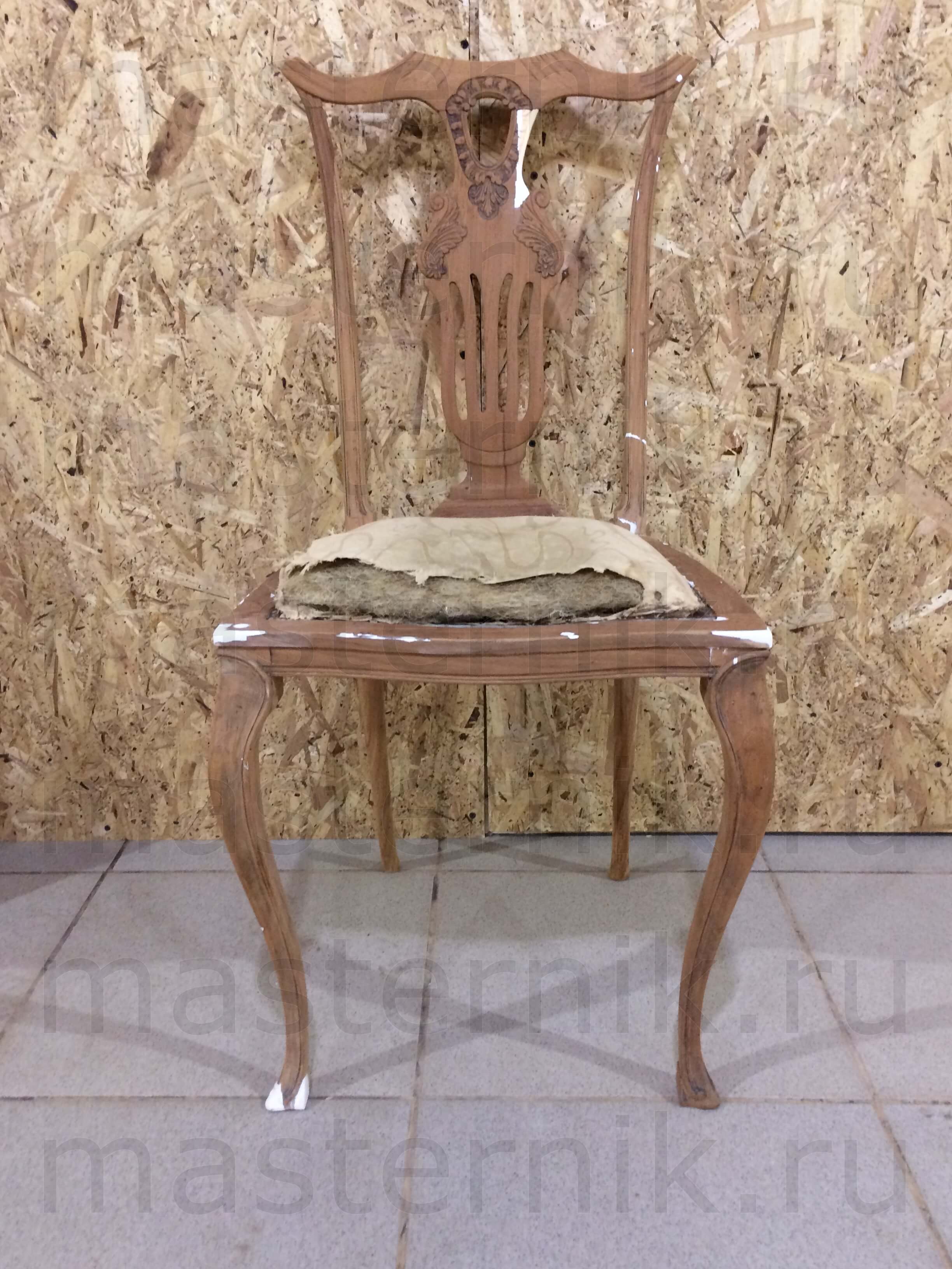 Реставрация антикварного стула