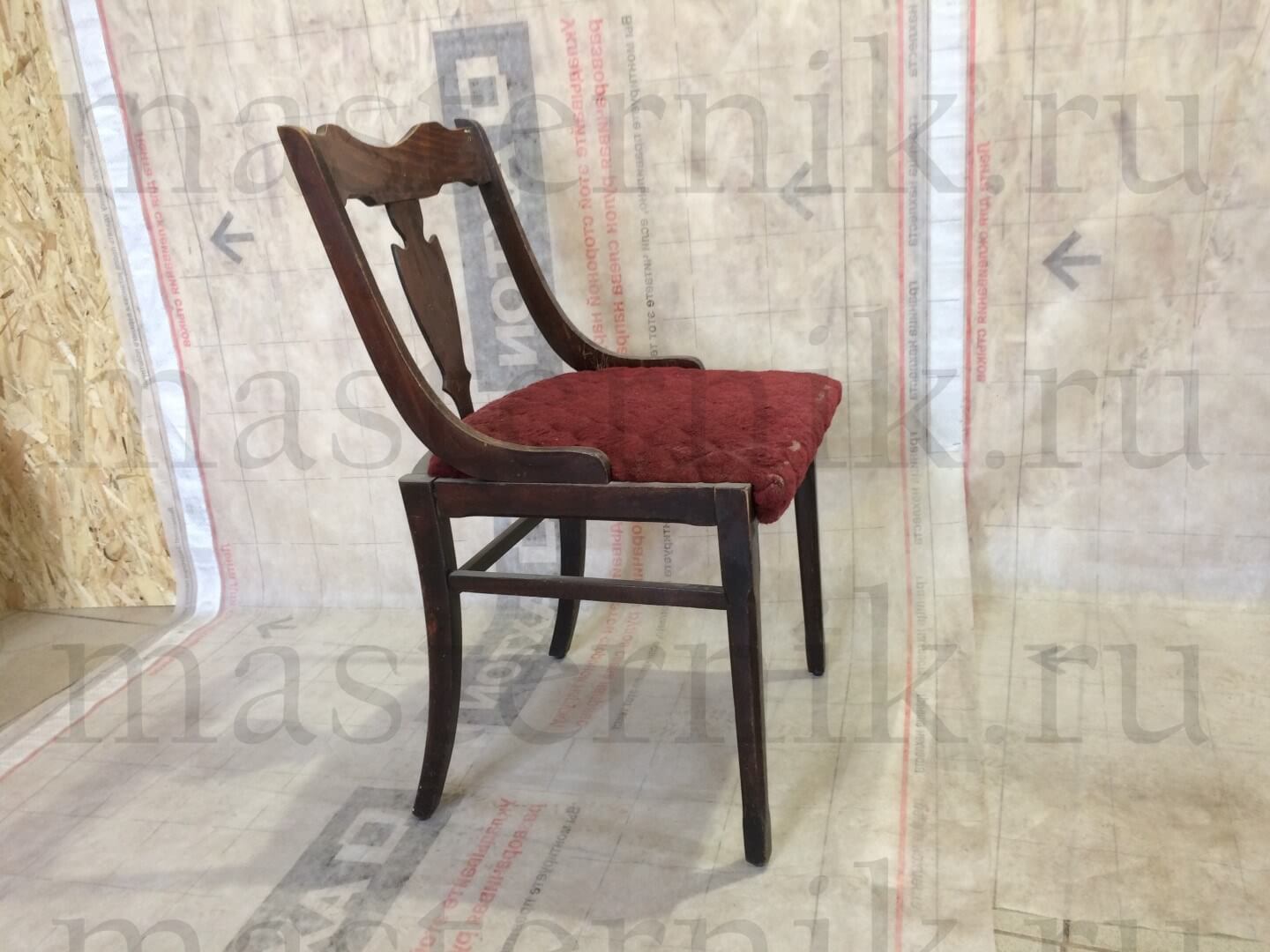 Реставрация мягкого стула
