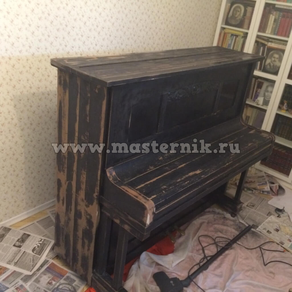 Реставрация старого пианино