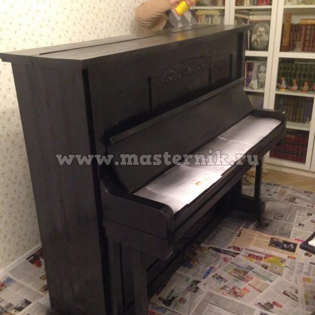 Реставрация старого пианино